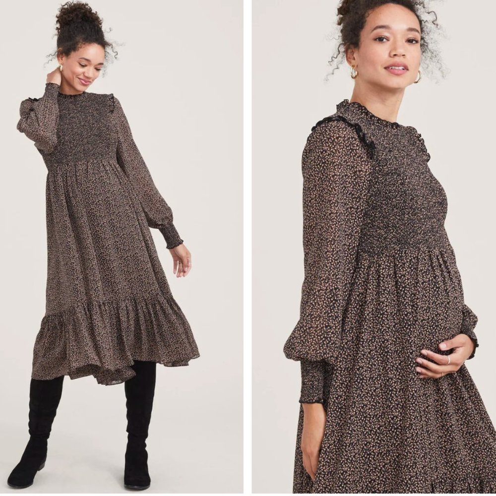 HATCH Maternity "Lana" Dress (Size 1)